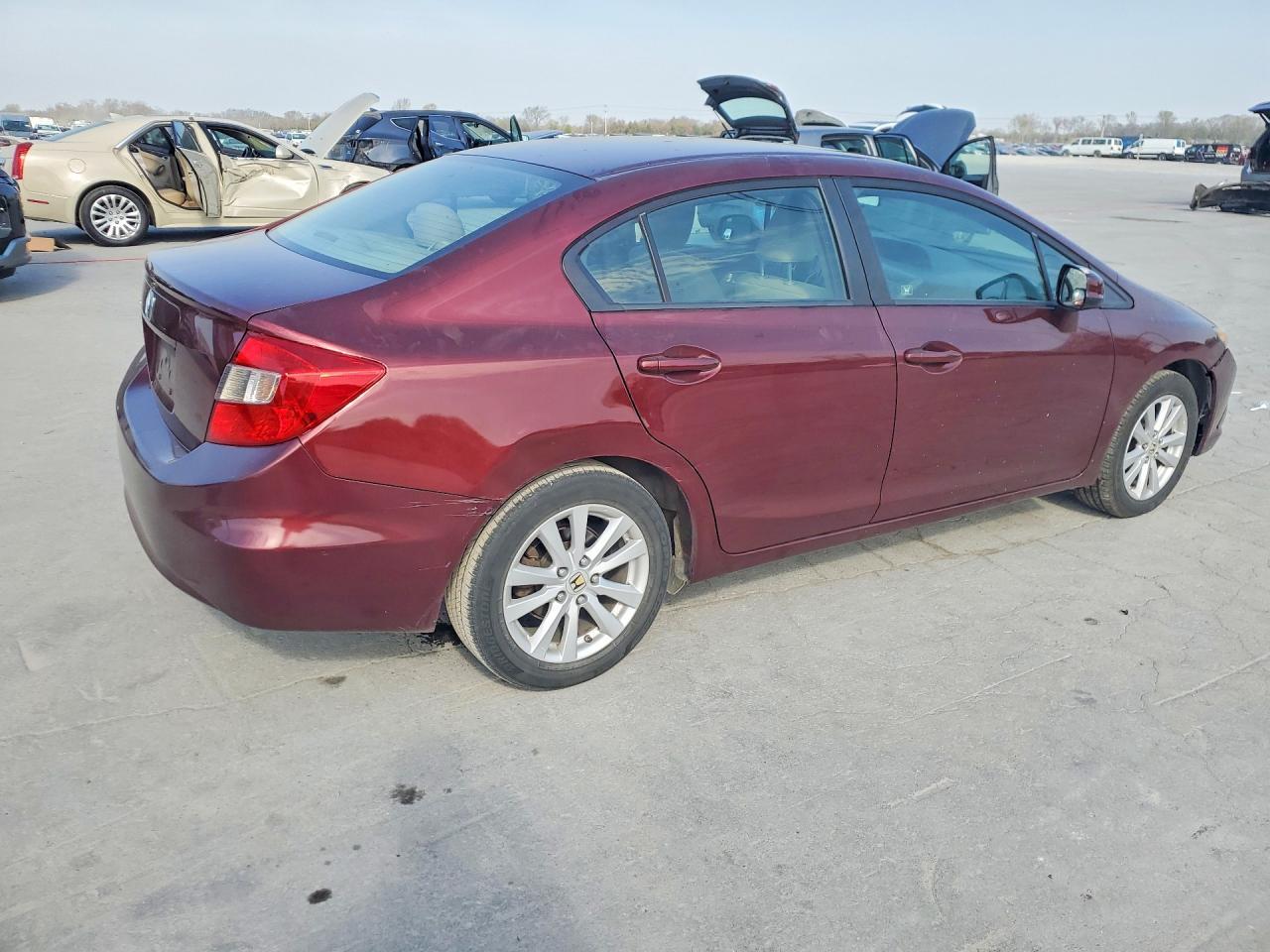 2012 Honda Civic Ex - Фото 3