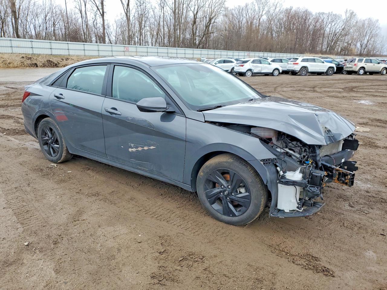 2023 Hyundai Elantra Hybrid Blue - Фото 4