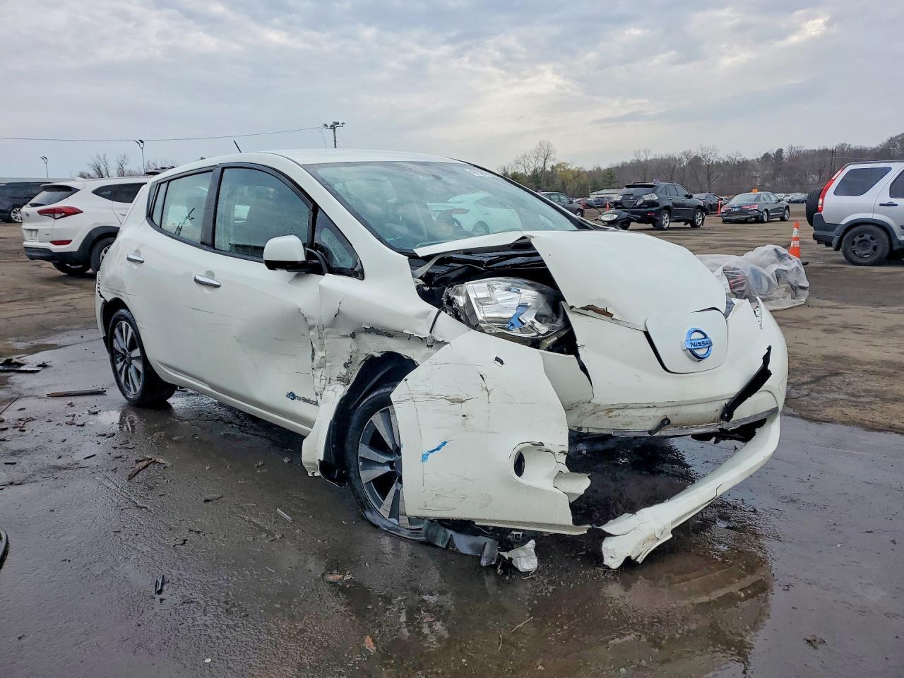 2017 Nissan Leaf Sl - Фото 4