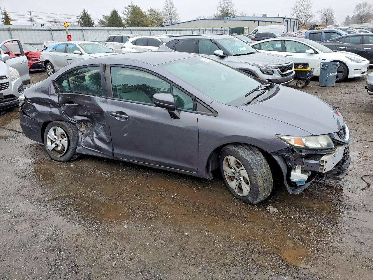2014 Honda Civic Lx - Фото 4