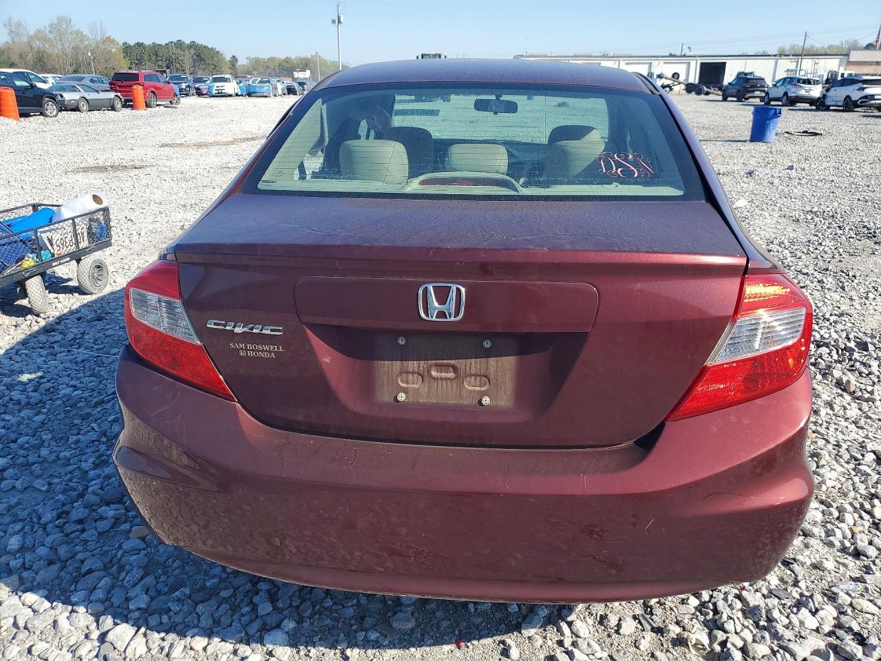 2012 Honda Civic Exl - Фото 6