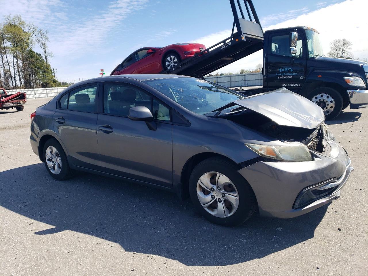2013 Honda Civic Lx - Фото 4