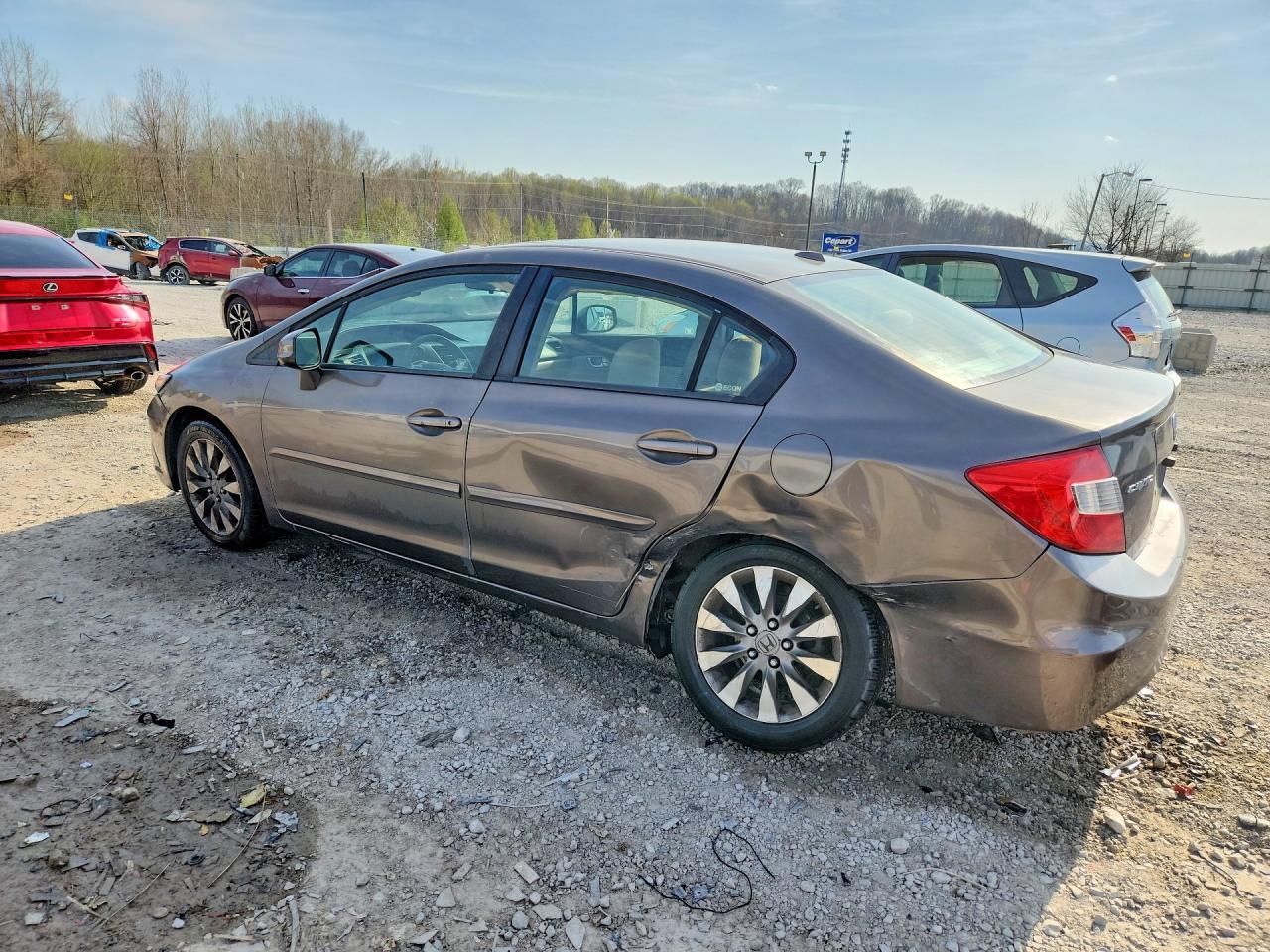 2012 Honda Civic Ex - Фото 2