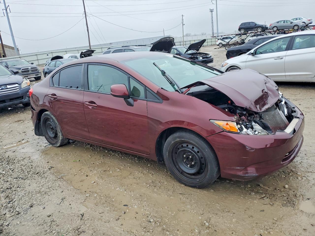 2012 Honda Civic Lx - Фото 4