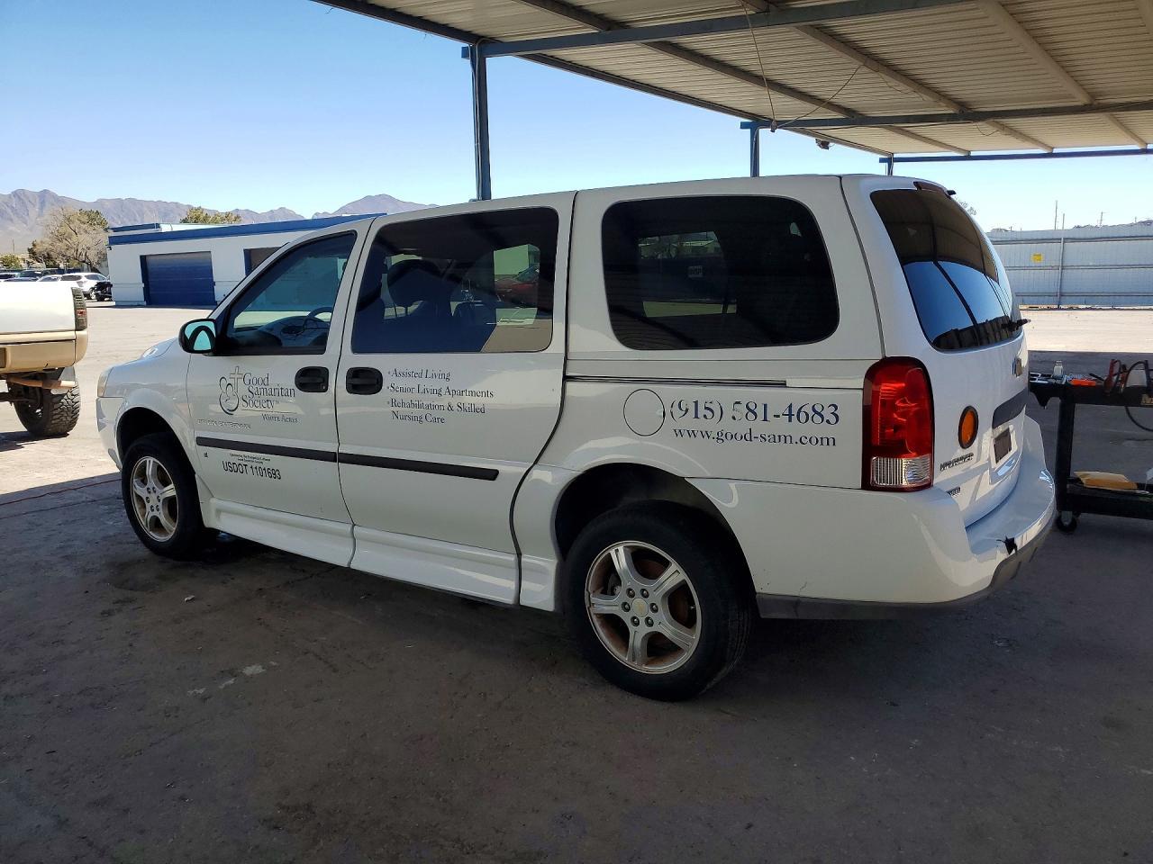 2008 Chevrolet Uplander Incomplete - Image 2