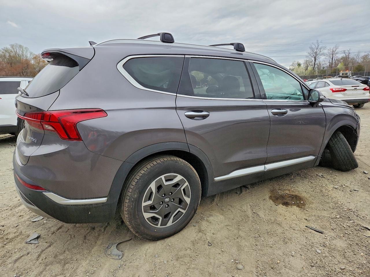 2022 Hyundai Santa Fe Hybrid Blue - Image 3