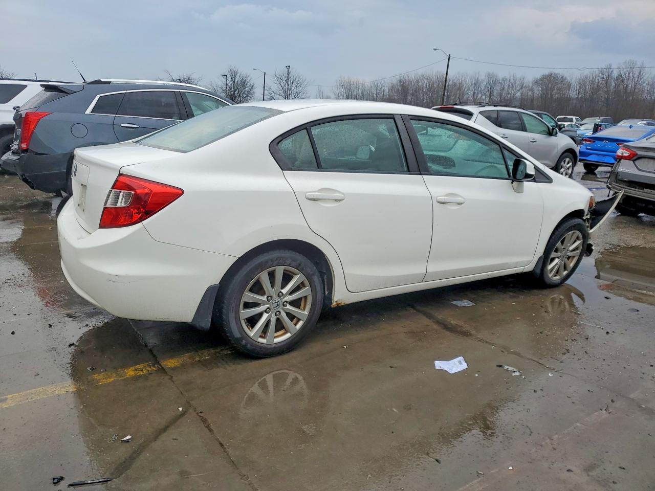 2012 Honda Civic Ex - Фото 3