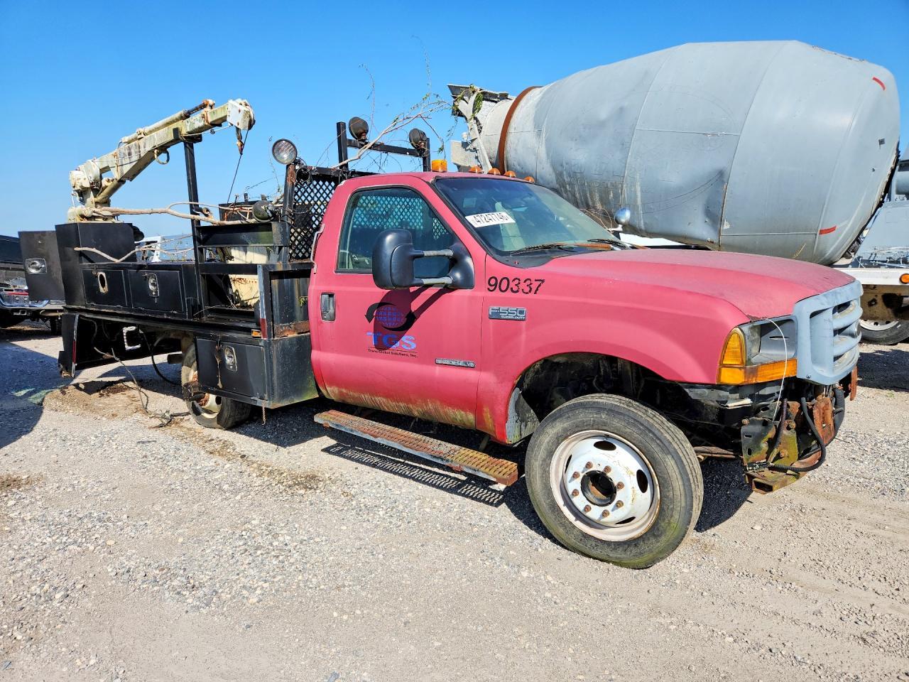 2001 Ford F550 Super Duty Utility / Service Truck - Фото 4