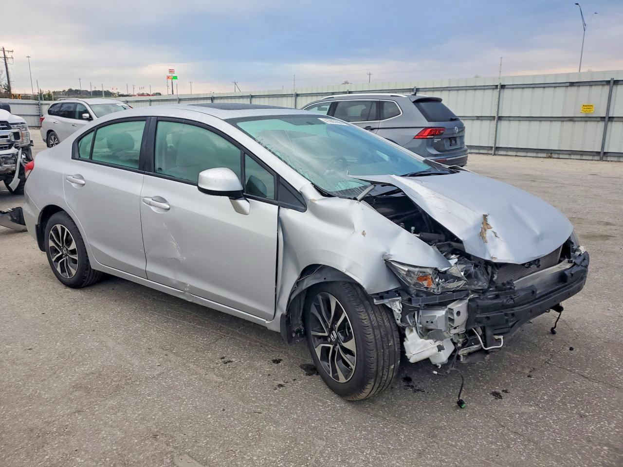 2013 Honda Civic Exl - Фото 4