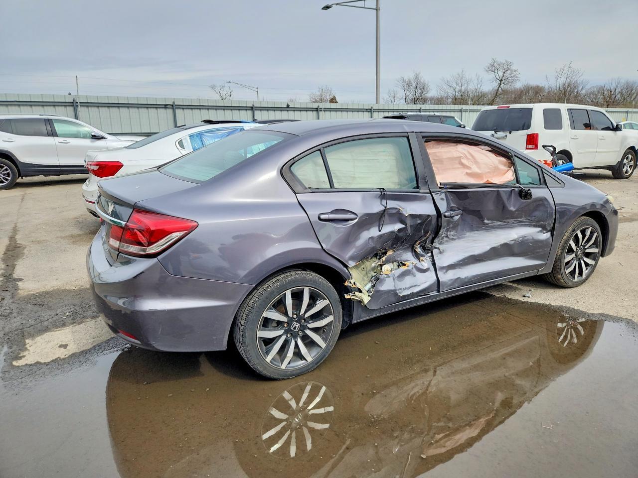 2015 Honda Civic Exl - Фото 3