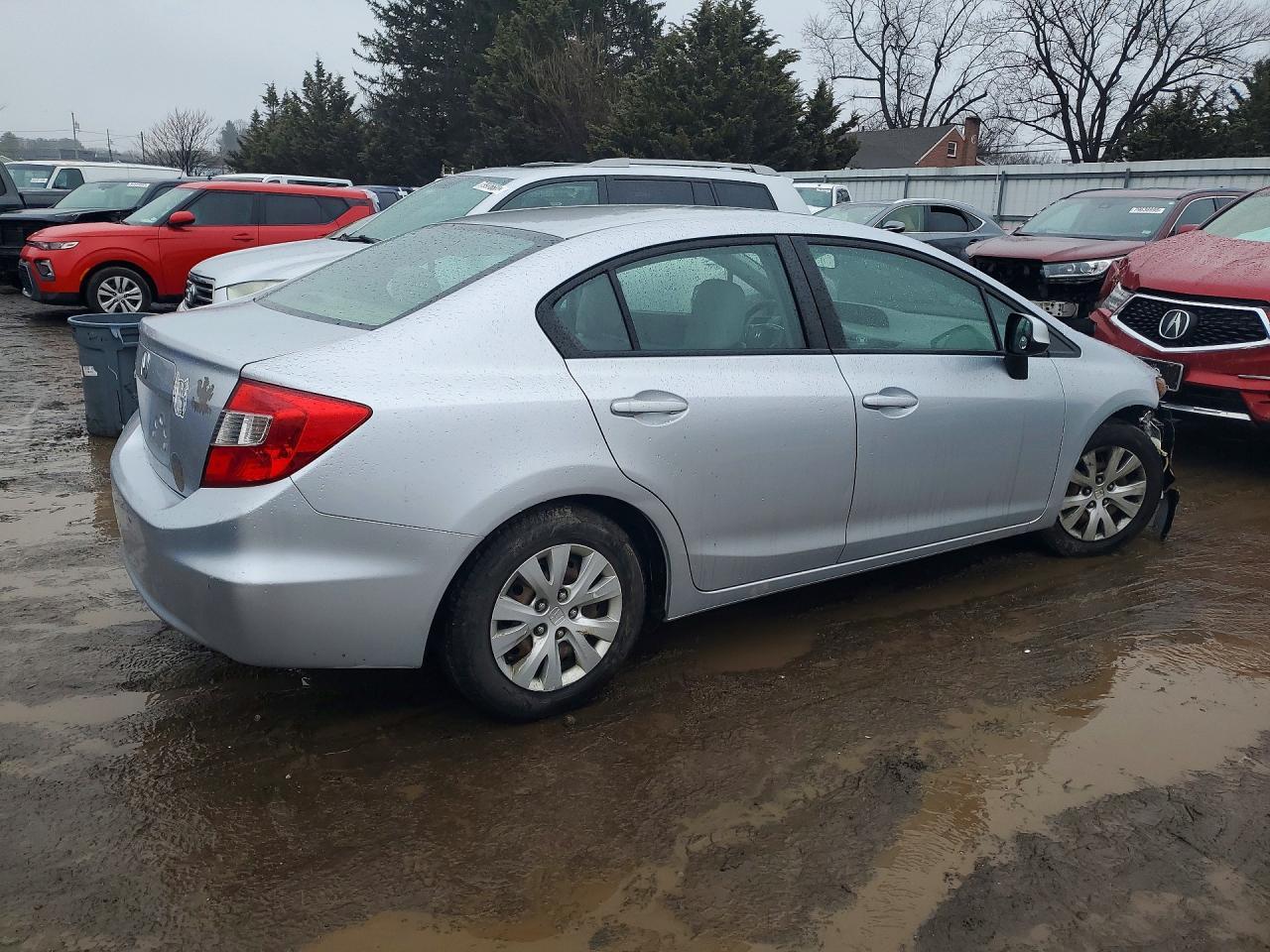 2012 Honda Civic Lx - Фото 3