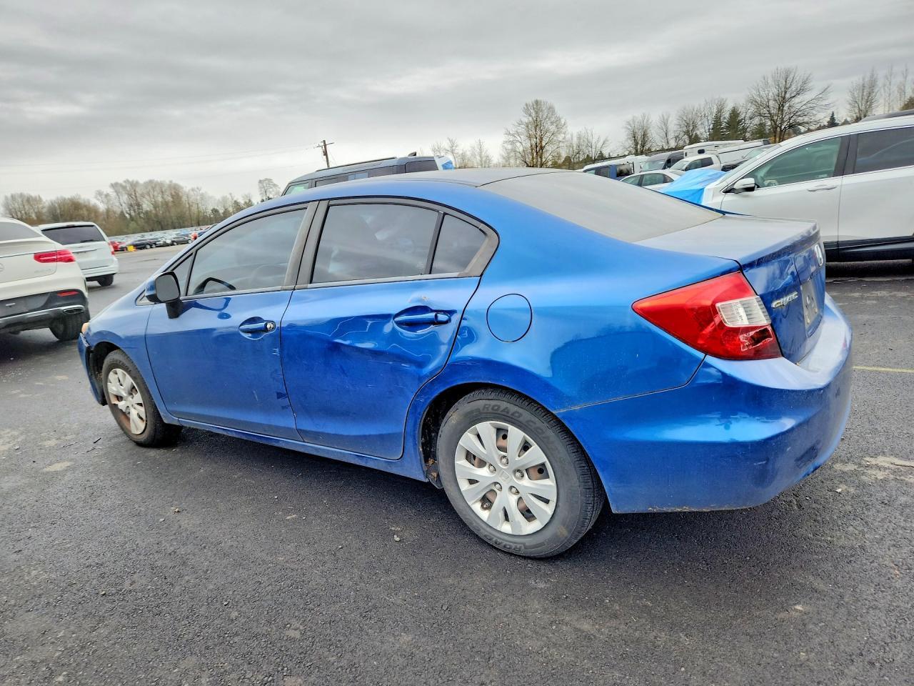 2012 Honda Civic Lx - Фото 2