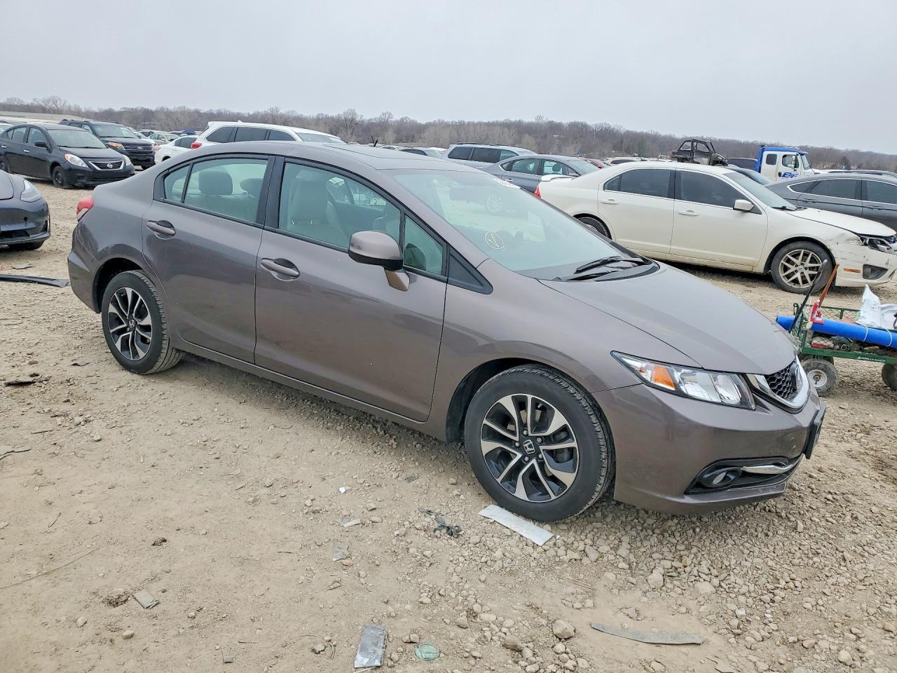 2013 Honda Civic Exl - Фото 4