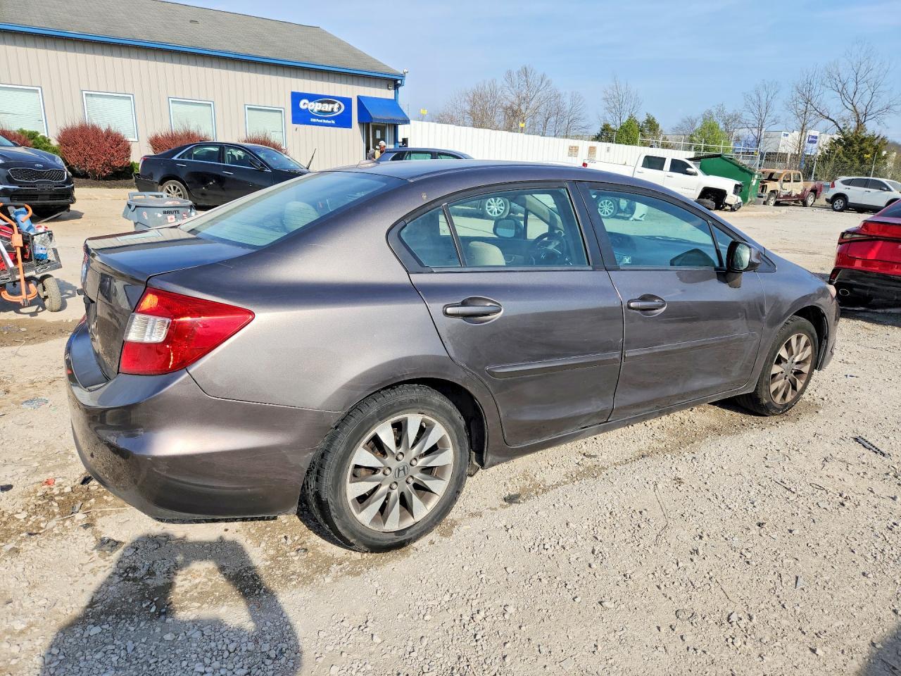 2012 Honda Civic Ex - Фото 3