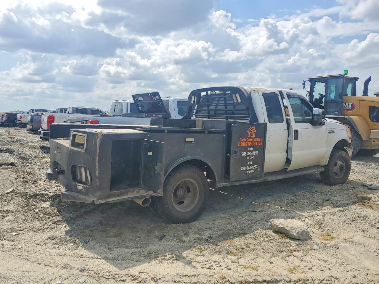 1999 Ford F350 Super Duty Flatbed Truck - Фото 3