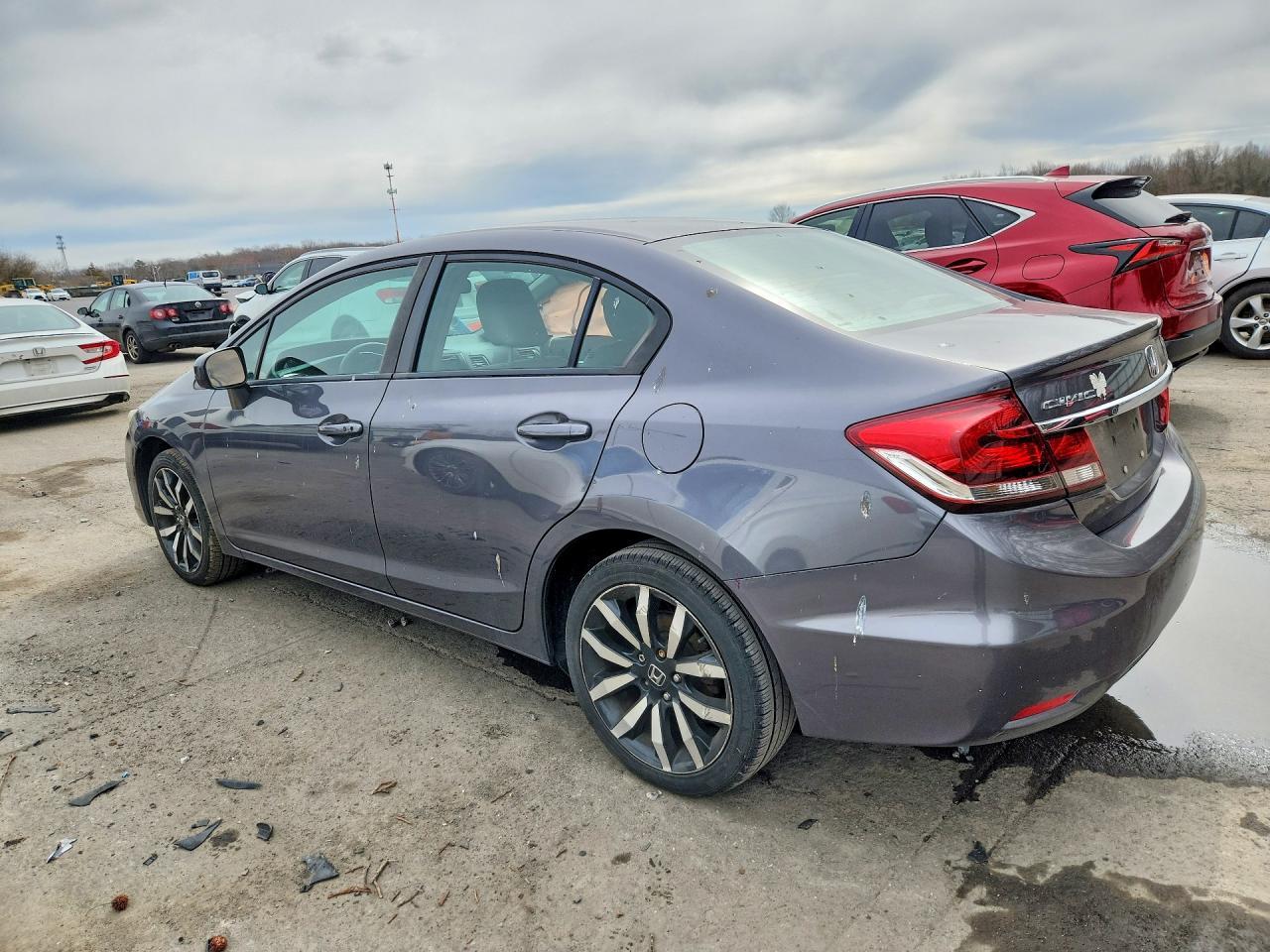 2015 Honda Civic Exl - Фото 2