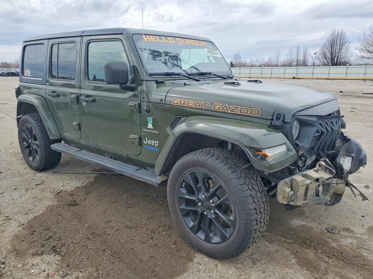 2021 Jeep Wrangler Unlimited Sahara 4Xe - Image 4