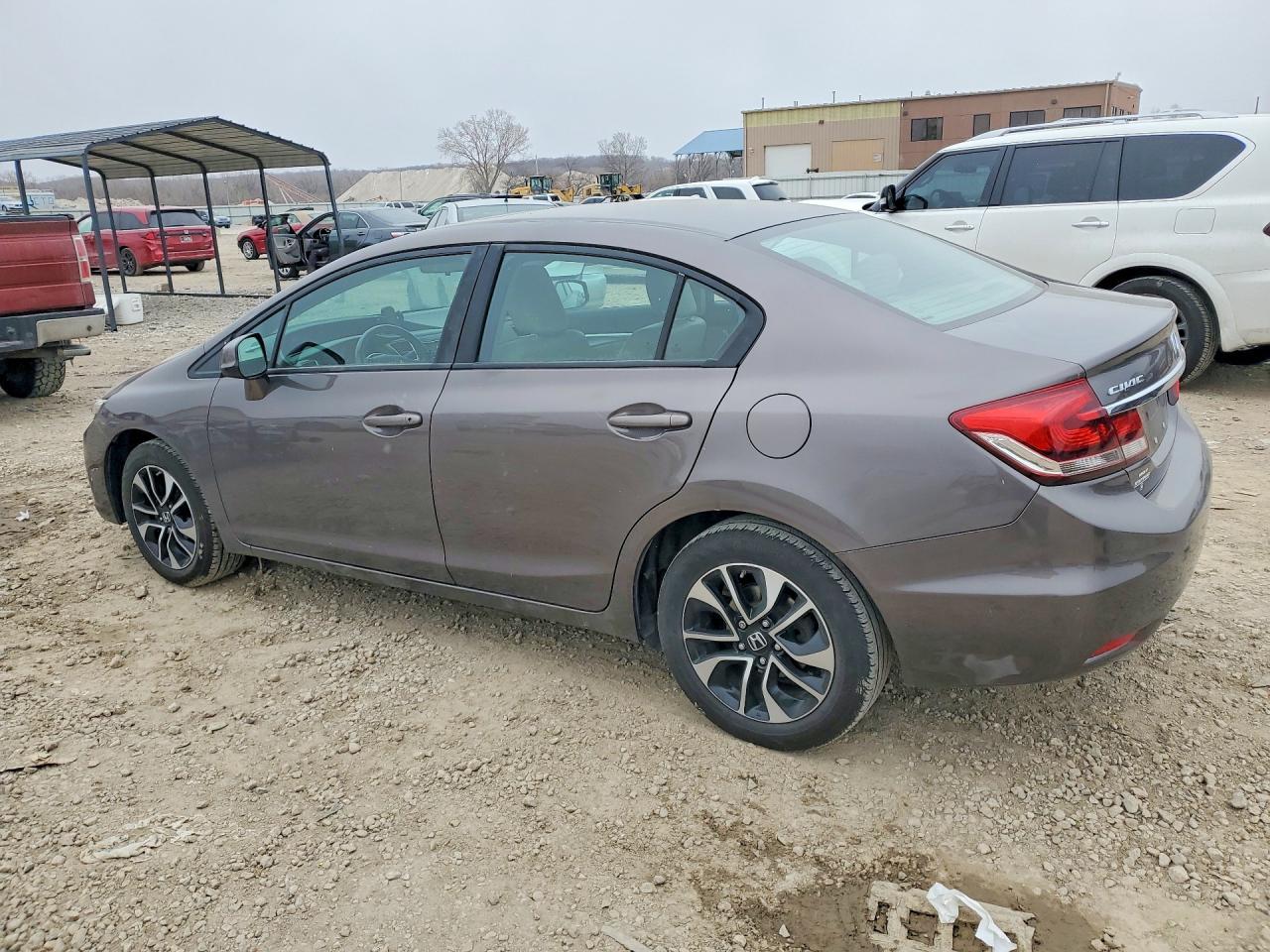 2013 Honda Civic Exl - Фото 2