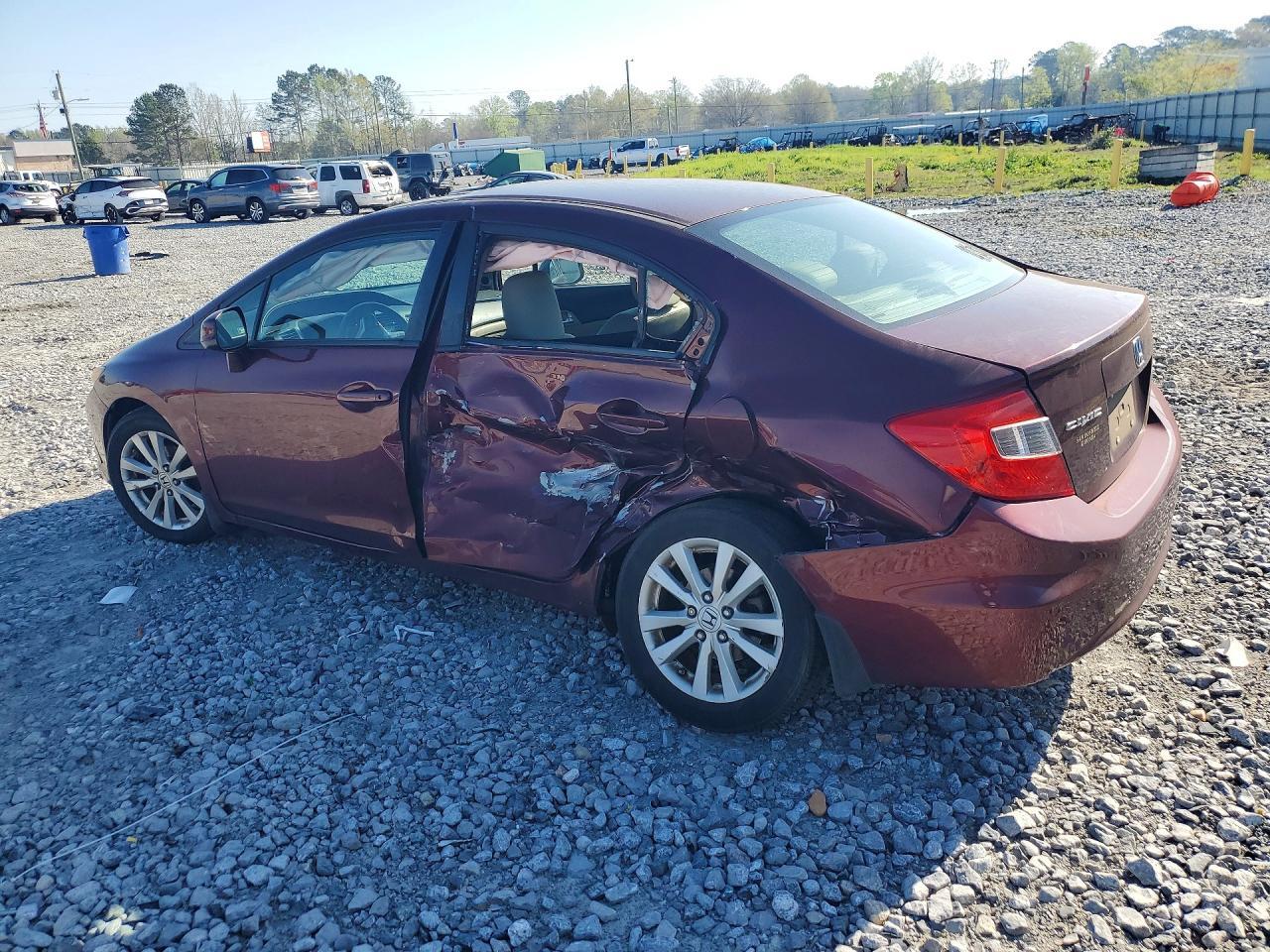 2012 Honda Civic Exl - Фото 2