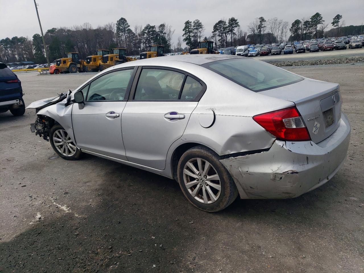 2012 Honda Civic Ex - Фото 2