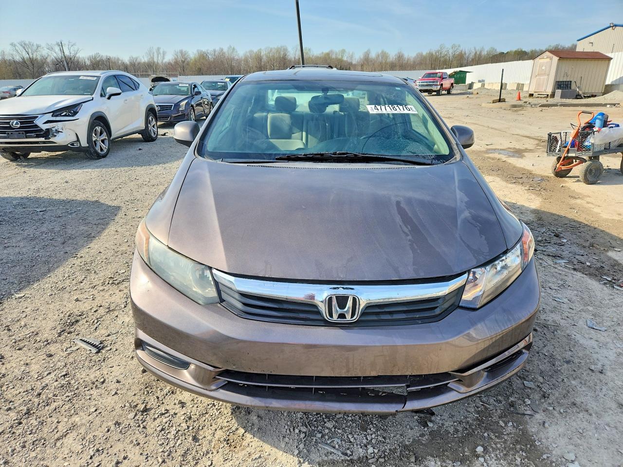 2012 Honda Civic Ex - Фото 5