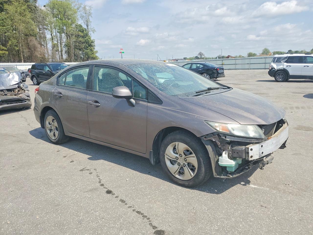 2013 Honda Civic Lx - Фото 4