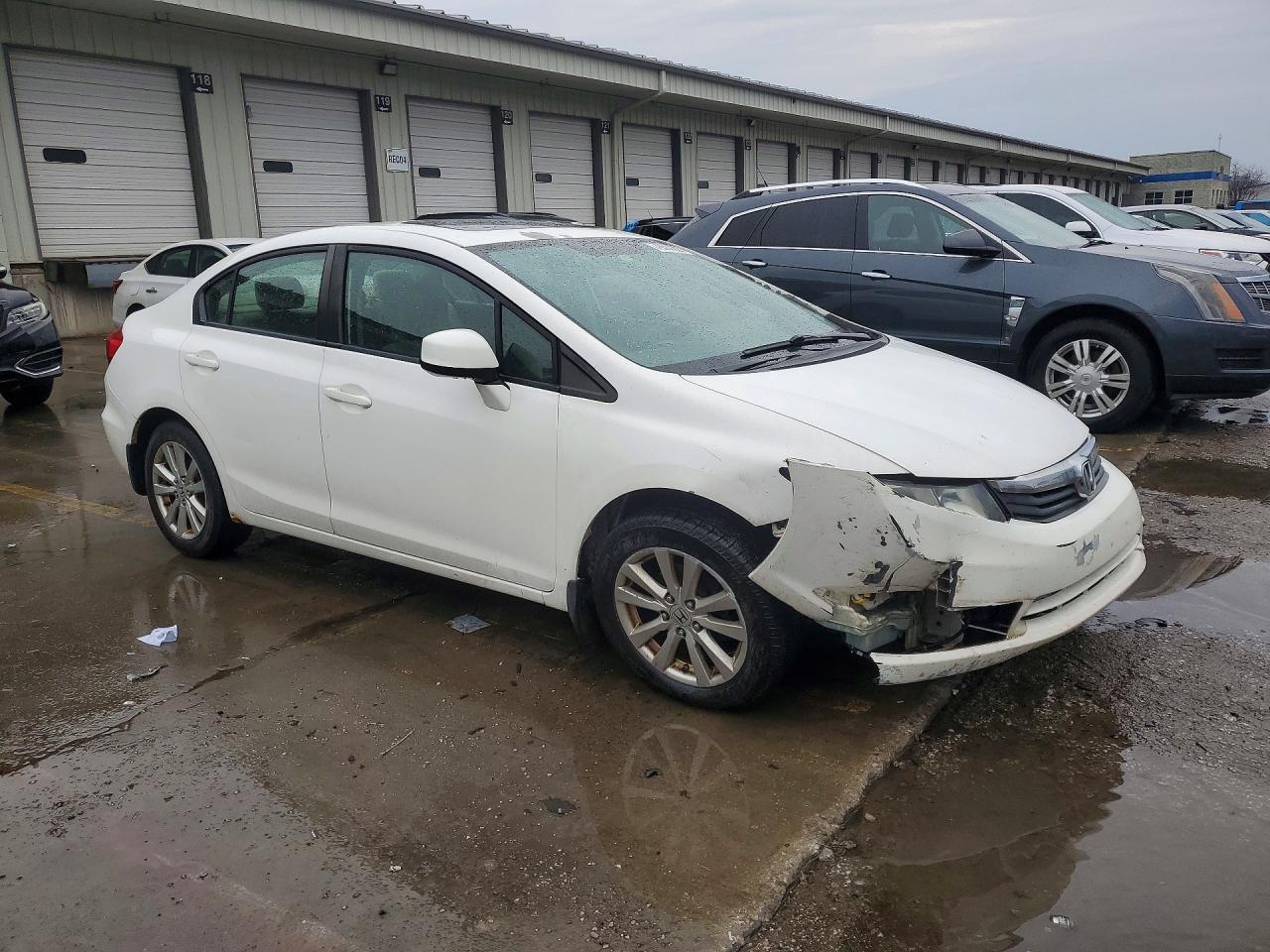 2012 Honda Civic Ex - Фото 4