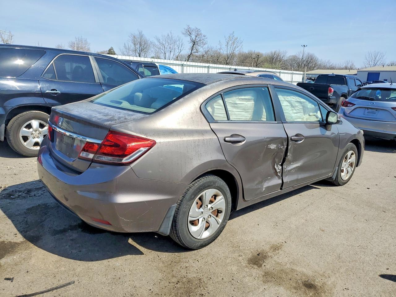 2013 Honda Civic Lx - Фото 3
