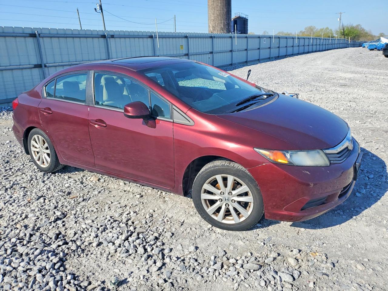 2012 Honda Civic Exl - Фото 4