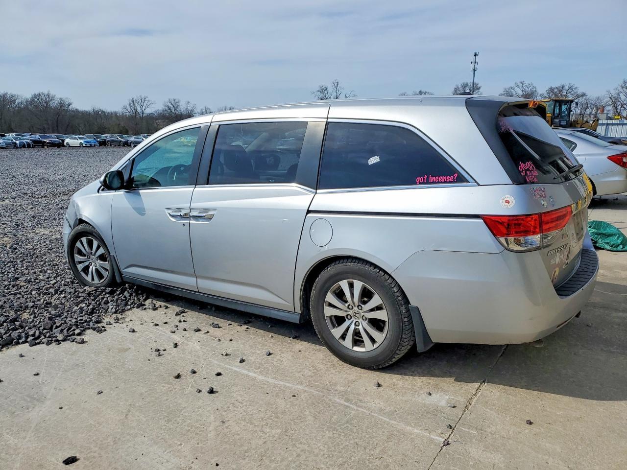 2015 Honda Odyssey Exl - Фото 2