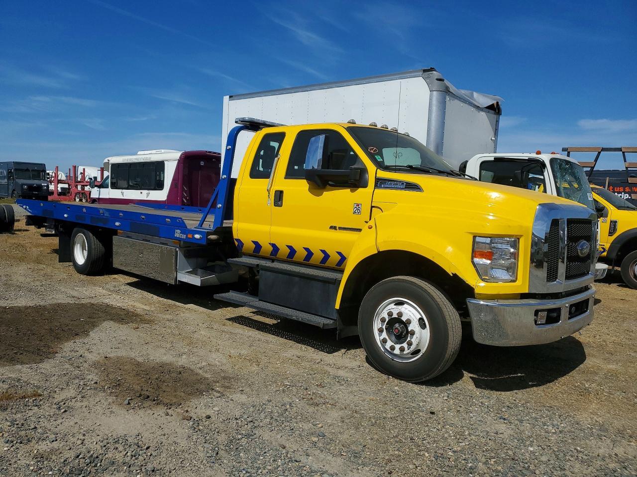 2021 Ford F-650 Sd - Flatbed Tow Truck *** Prior Aaa Fleet *** - Фото 4