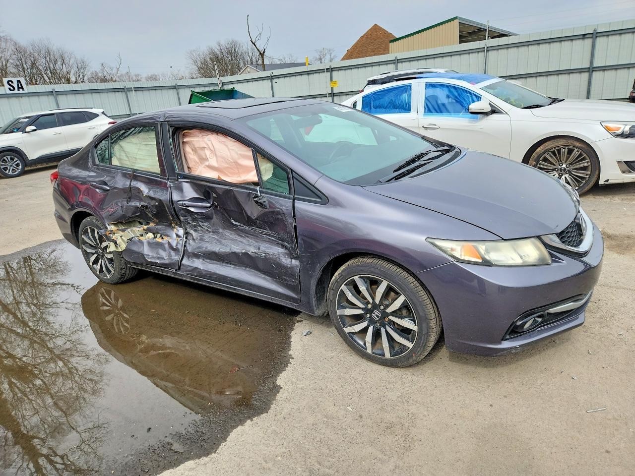 2015 Honda Civic Exl - Фото 4