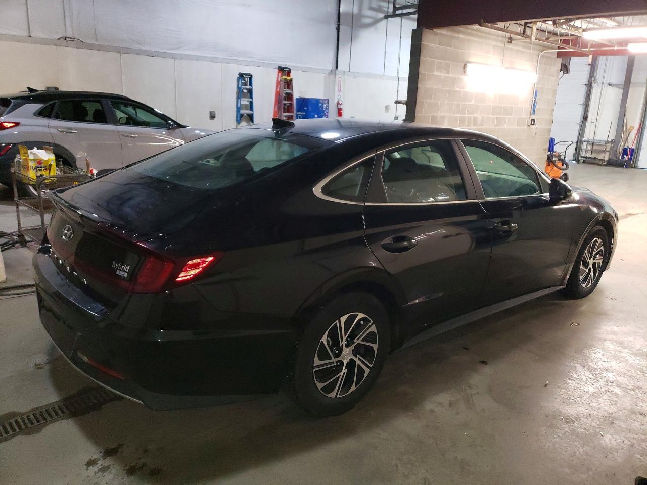 2023 Hyundai Sonata Hybrid Blue - Фото 3