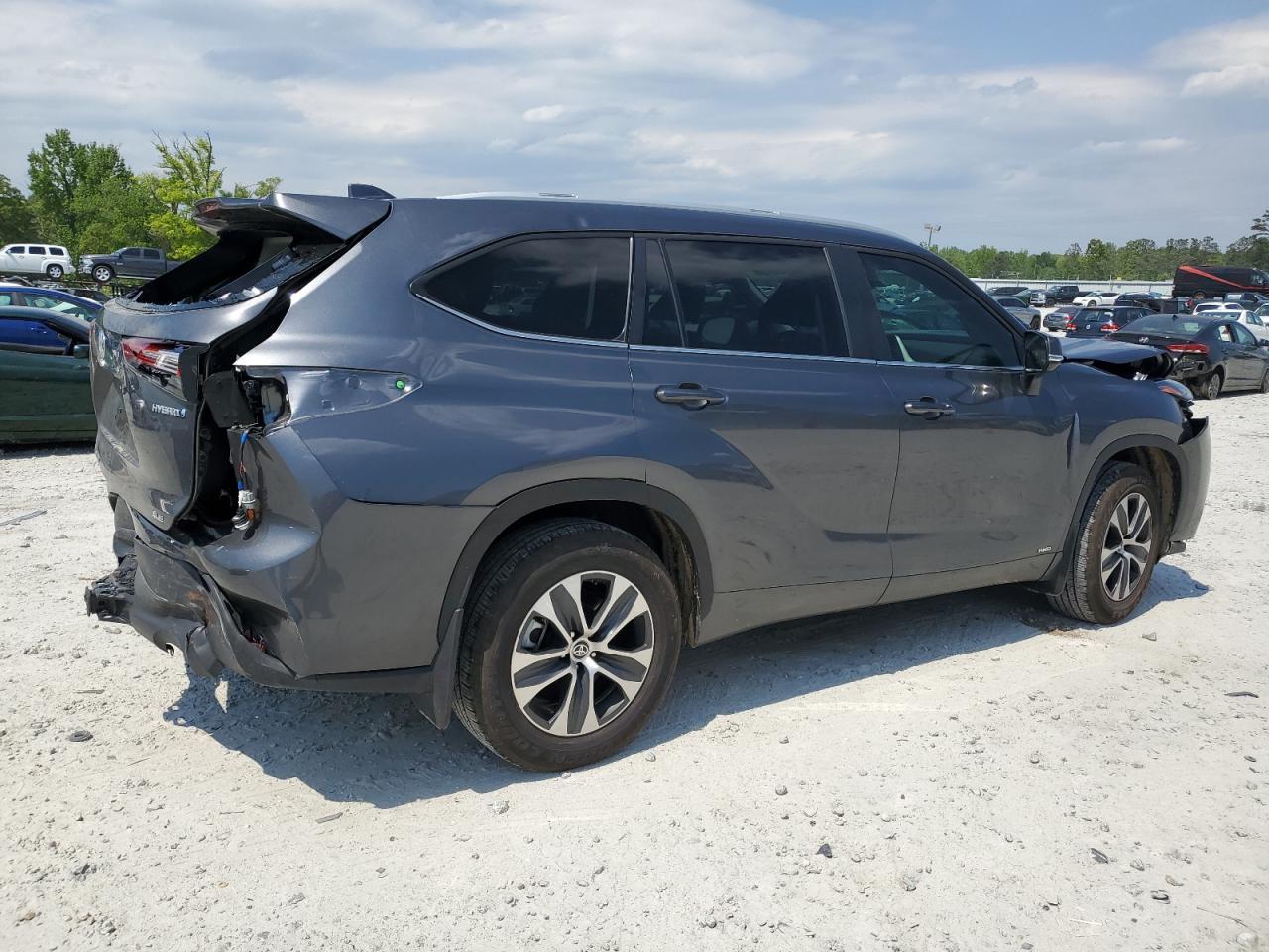 2023 Toyota Highlander Hybrid Xle - Фото 3