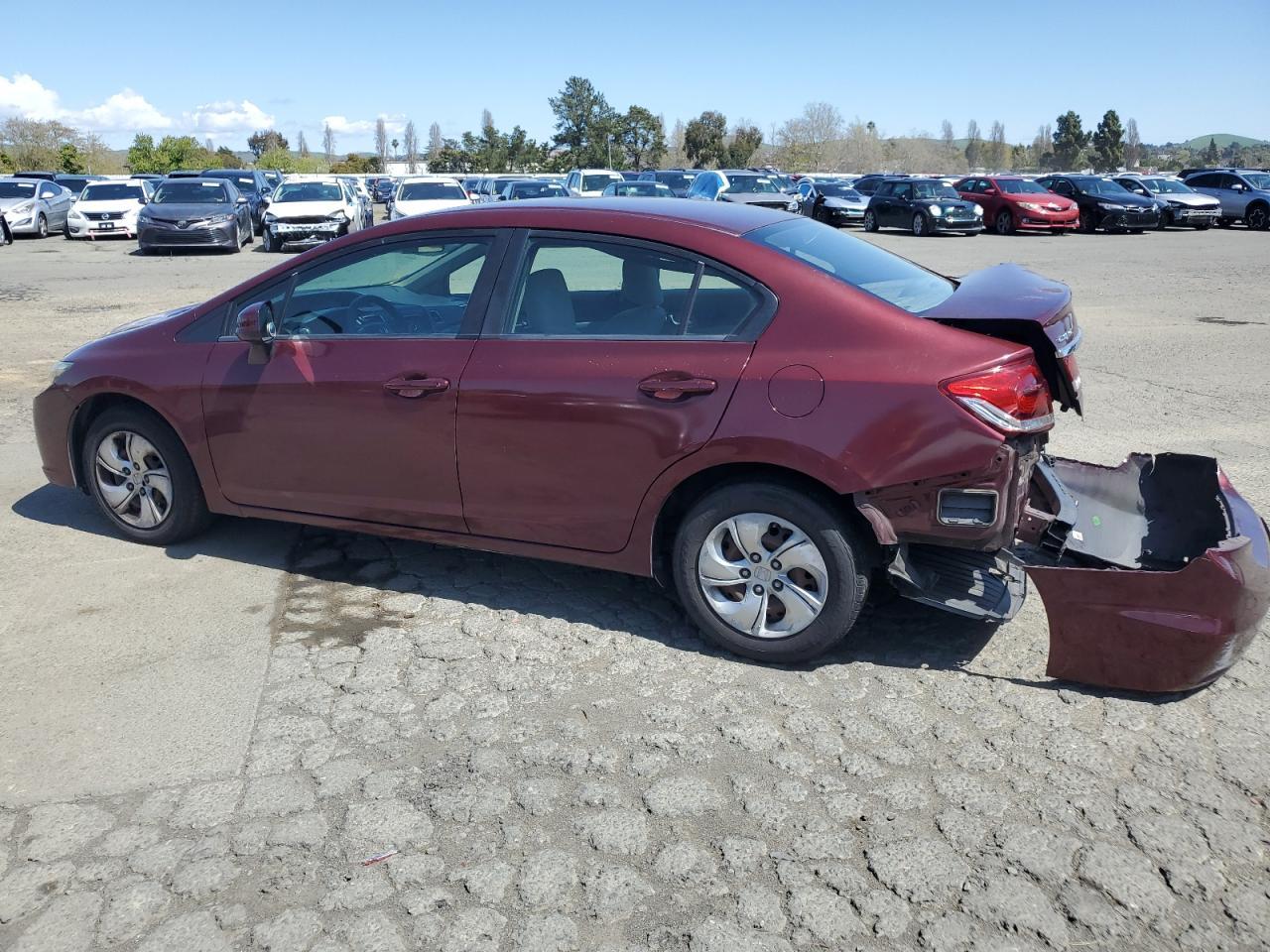 2013 Honda Civic Lx - Фото 2