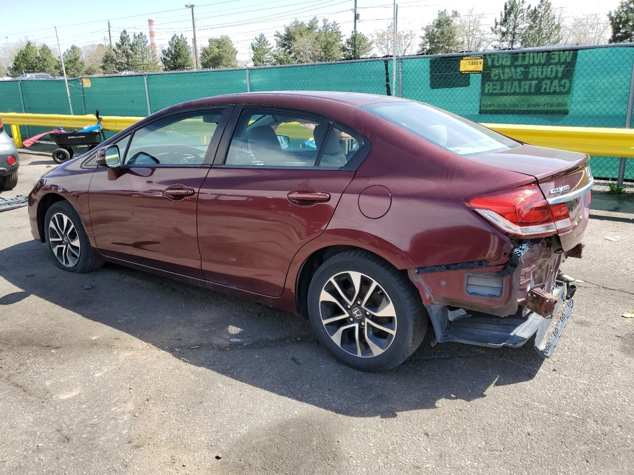 2013 Honda Civic Ex - Фото 2