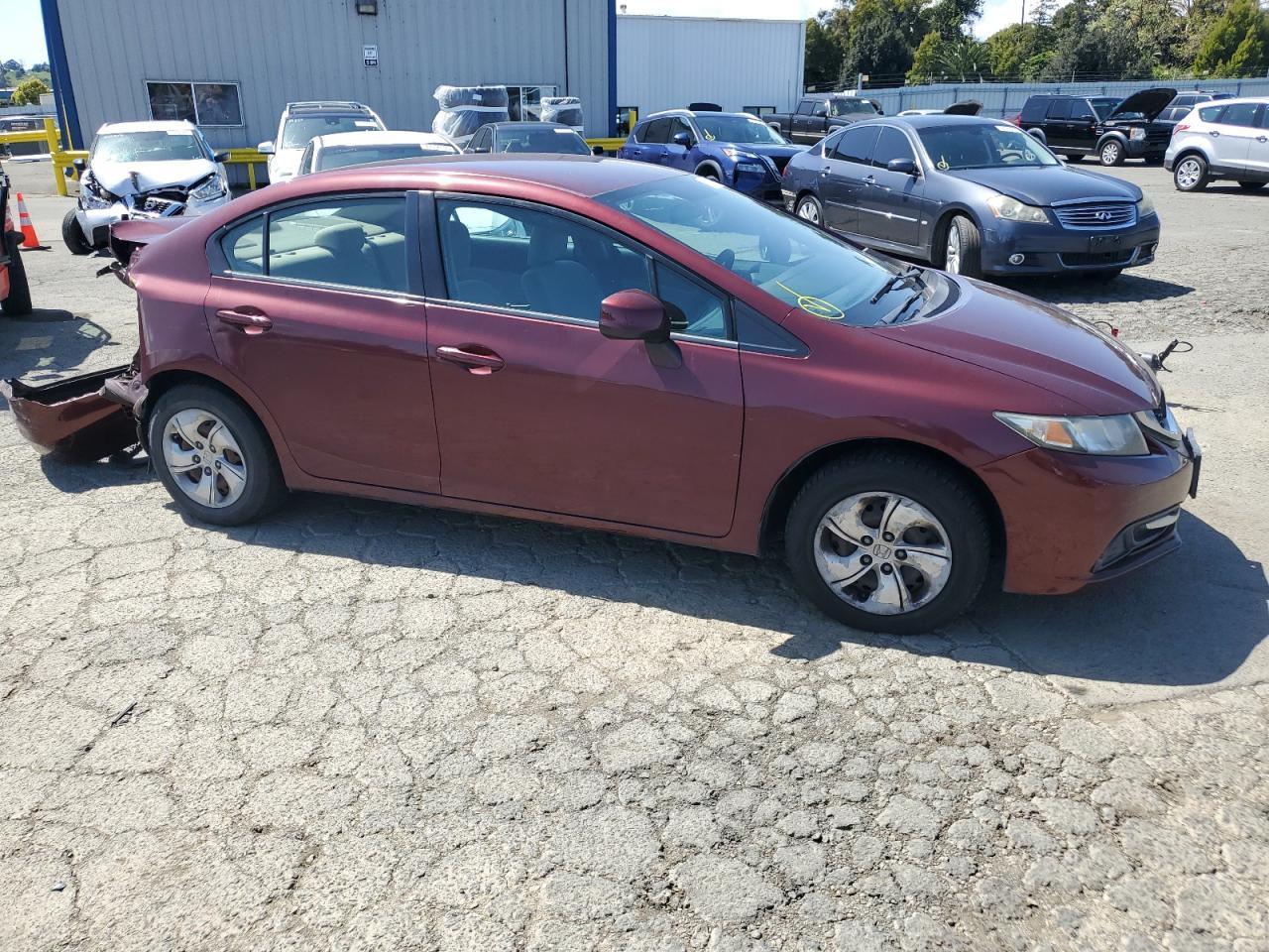 2013 Honda Civic Lx - Фото 4