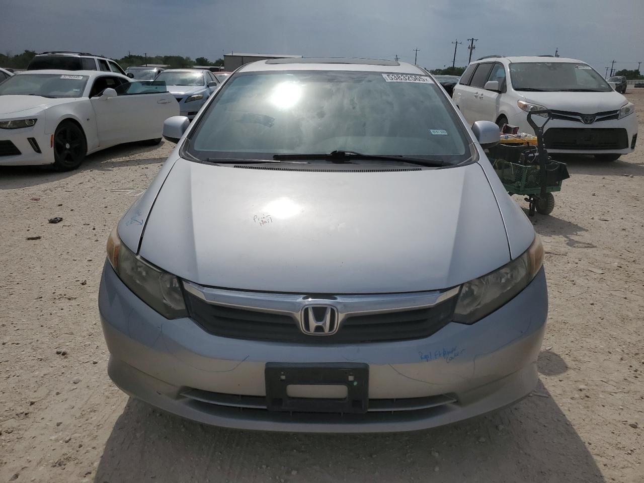 2012 Honda Civic Ex - Фото 5