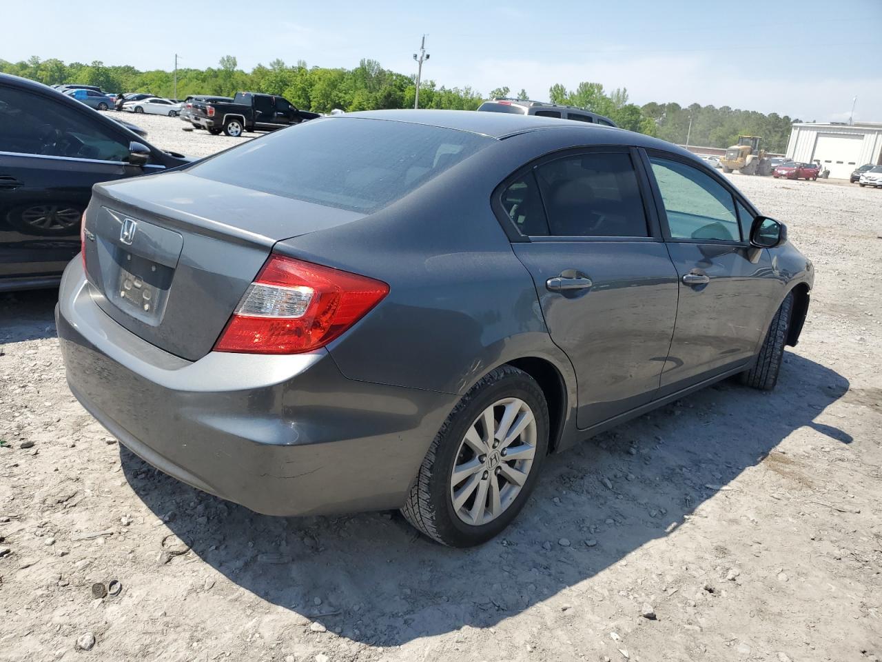 2012 Honda Civic Ex - Фото 3