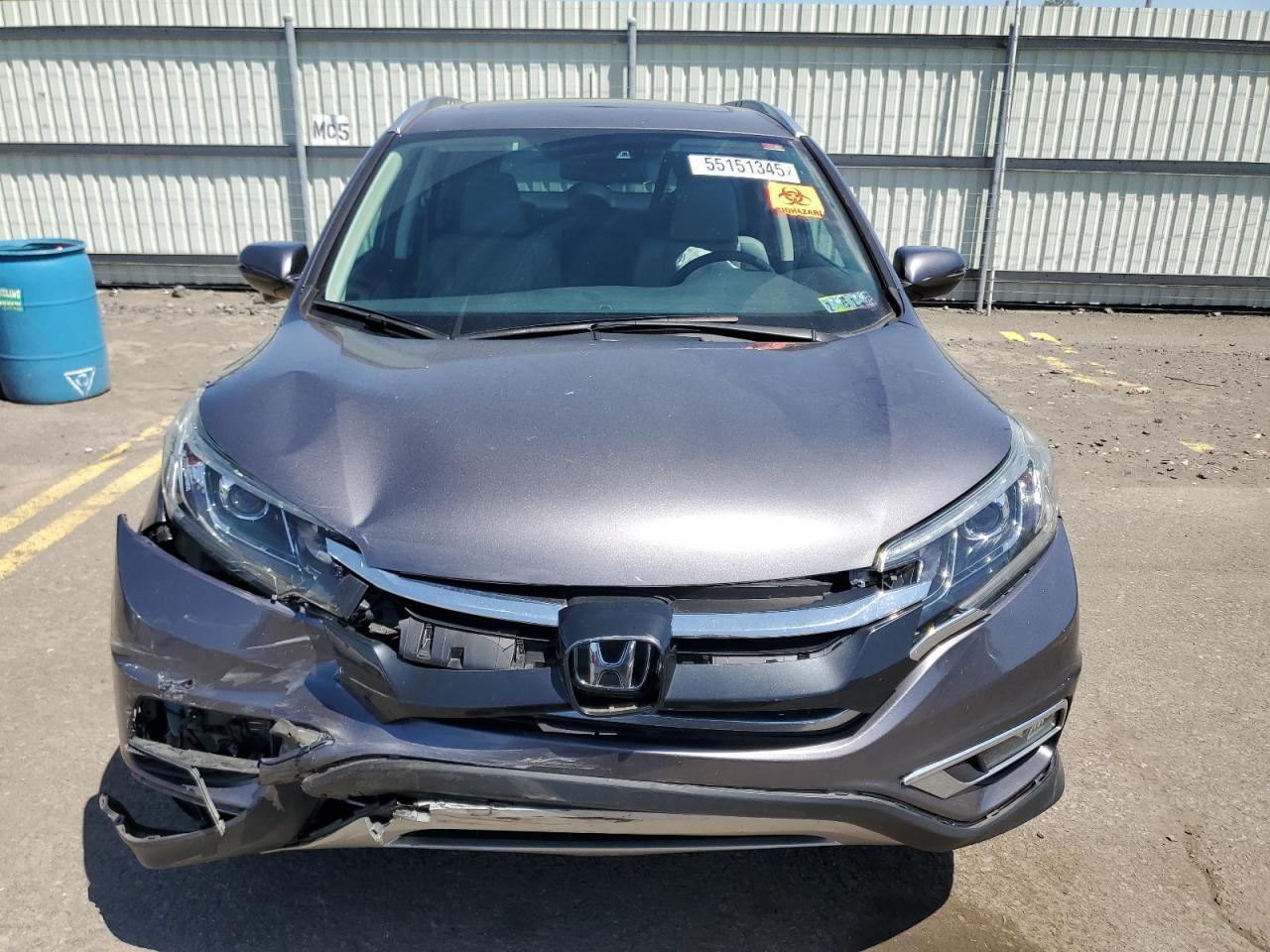 2015 Honda Cr-V Touring - Фото 5