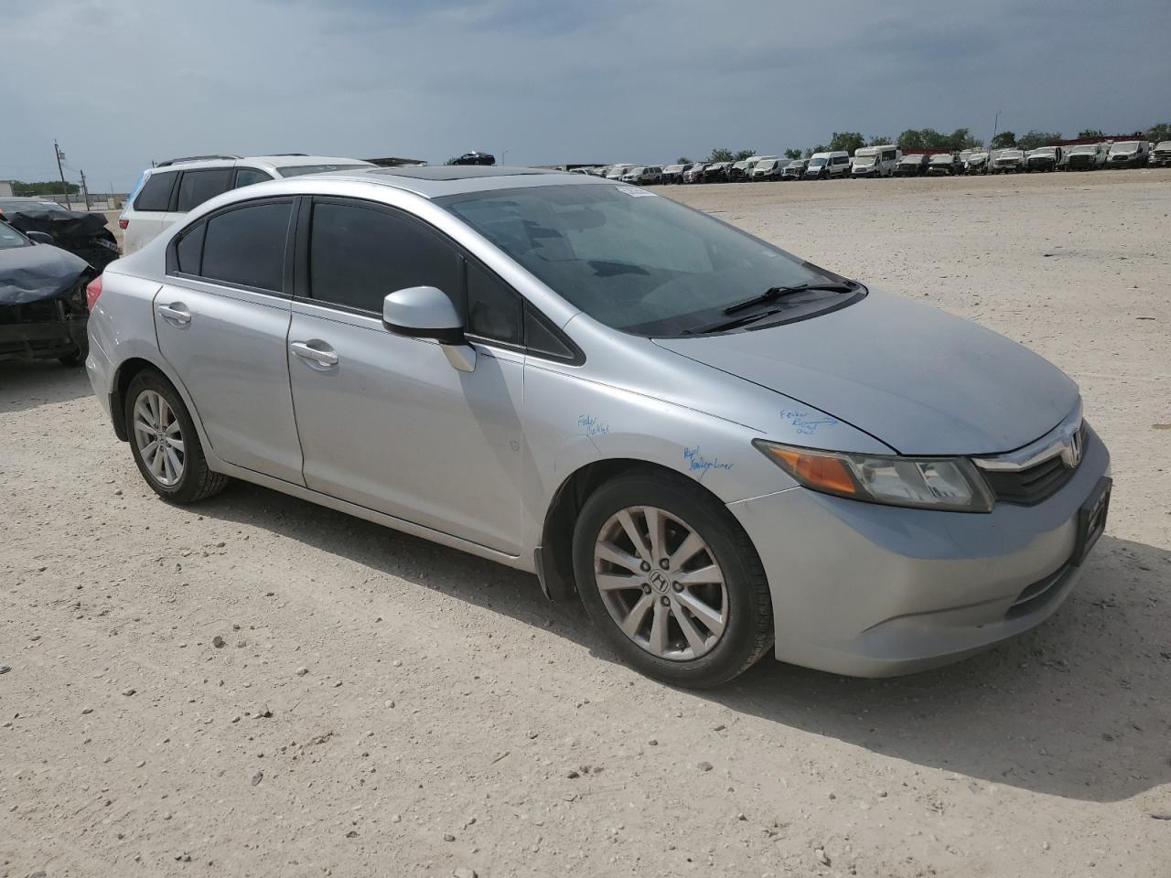 2012 Honda Civic Ex - Фото 4