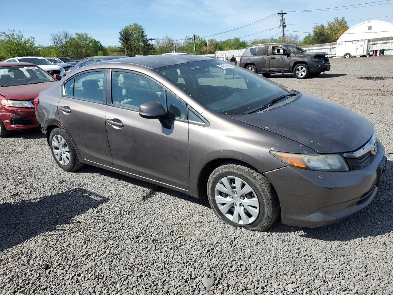 2012 Hond Civic Lx - Фото 4