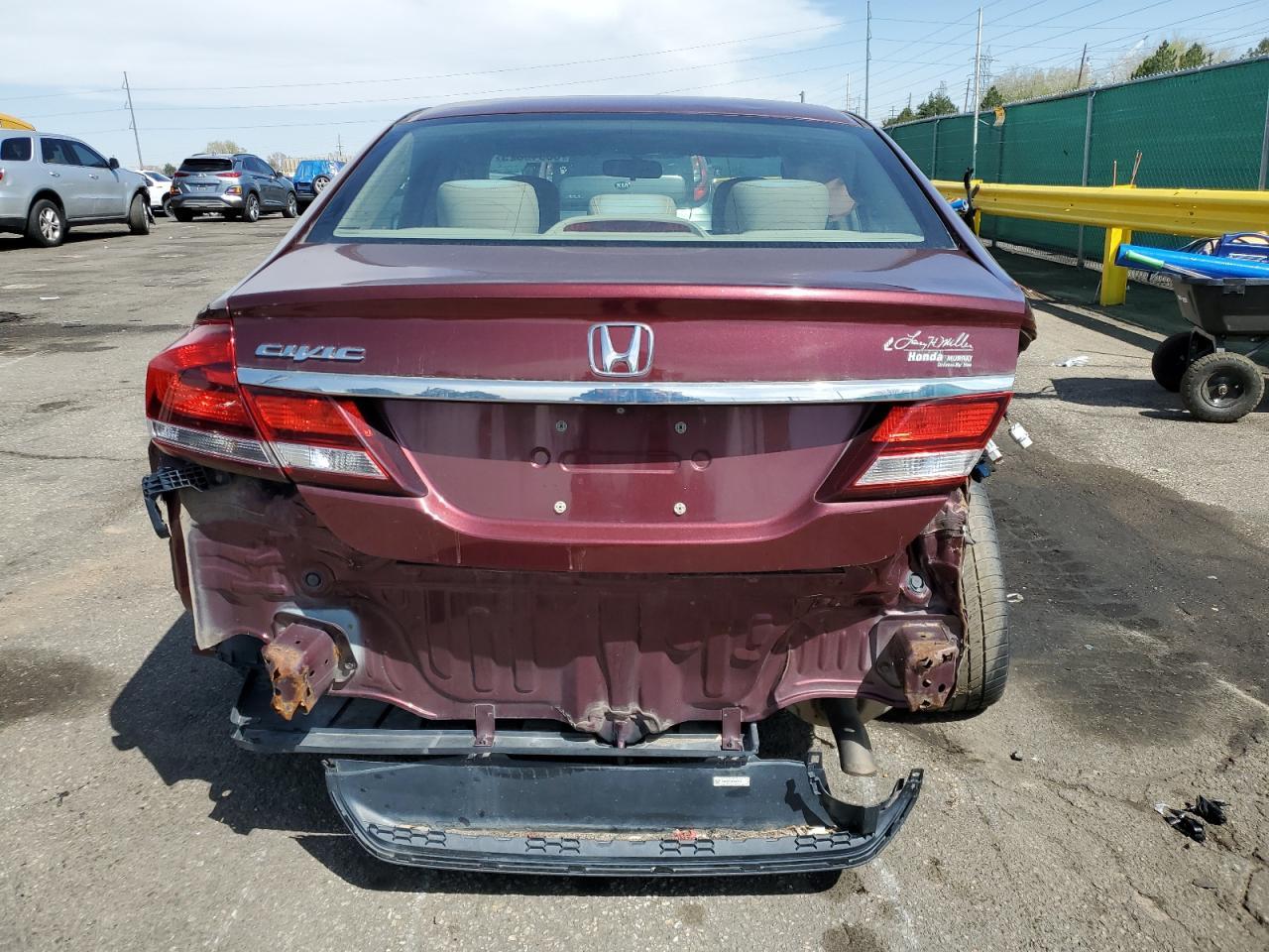 2013 Honda Civic Ex - Фото 6