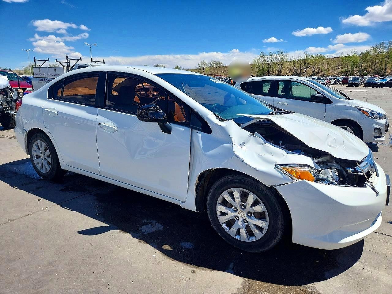 2012 Honda Civic Lx - Фото 4