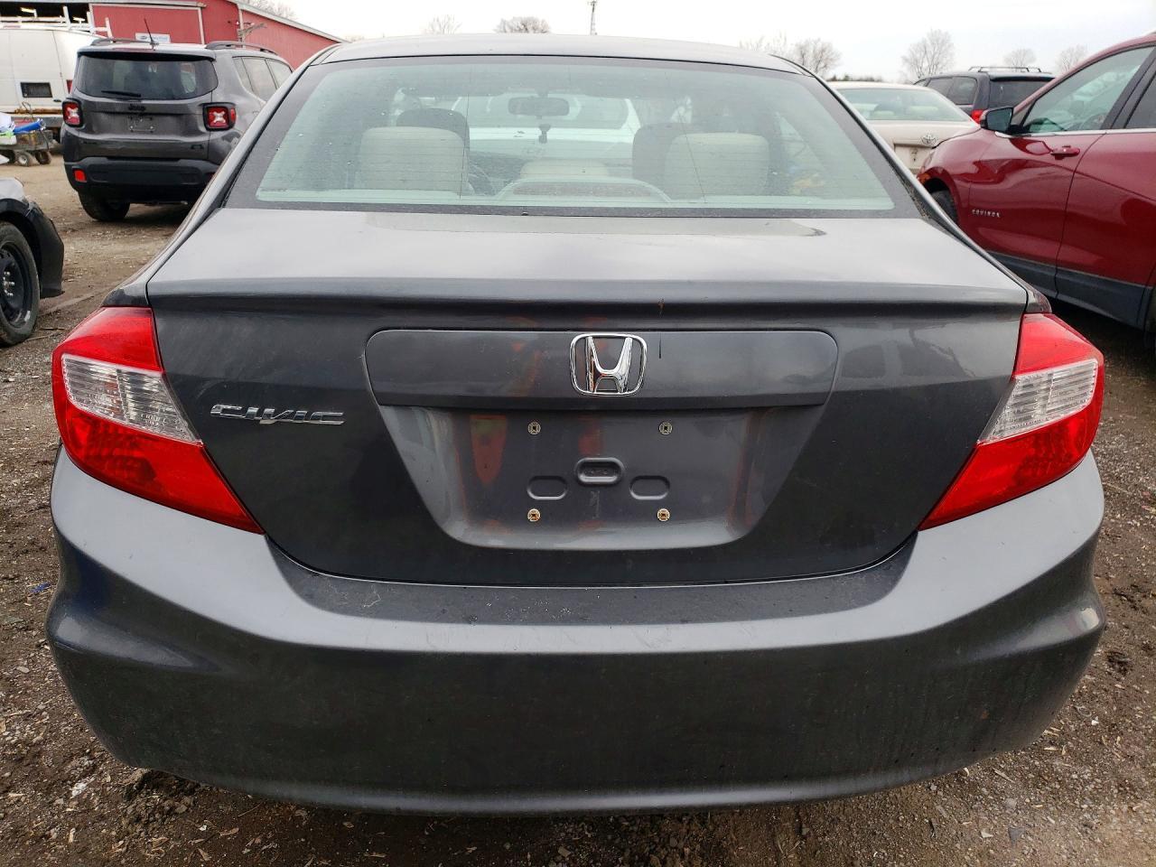 2012 Honda Civic Lx - Фото 6