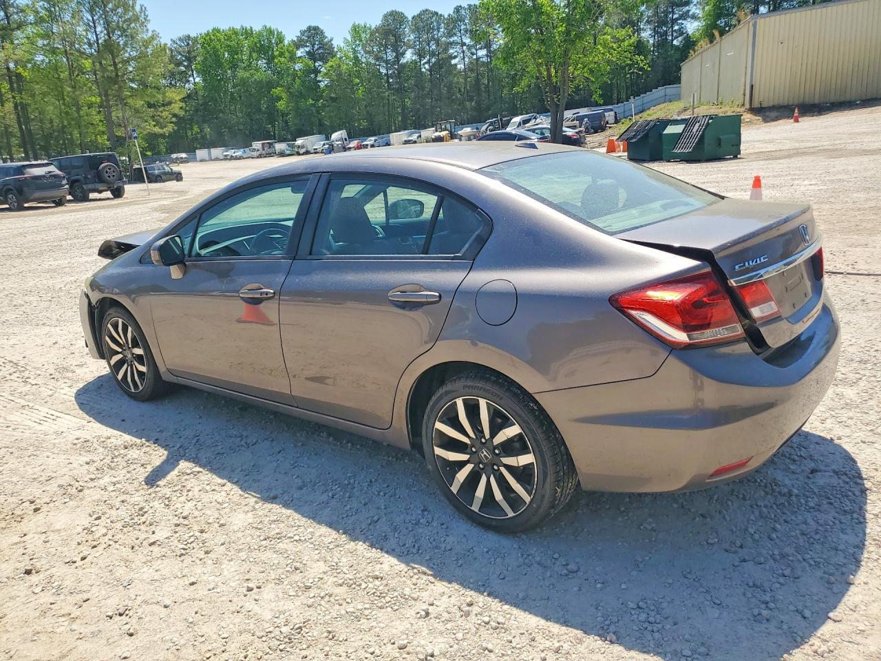 2014 Honda Civic Exl - Фото 2