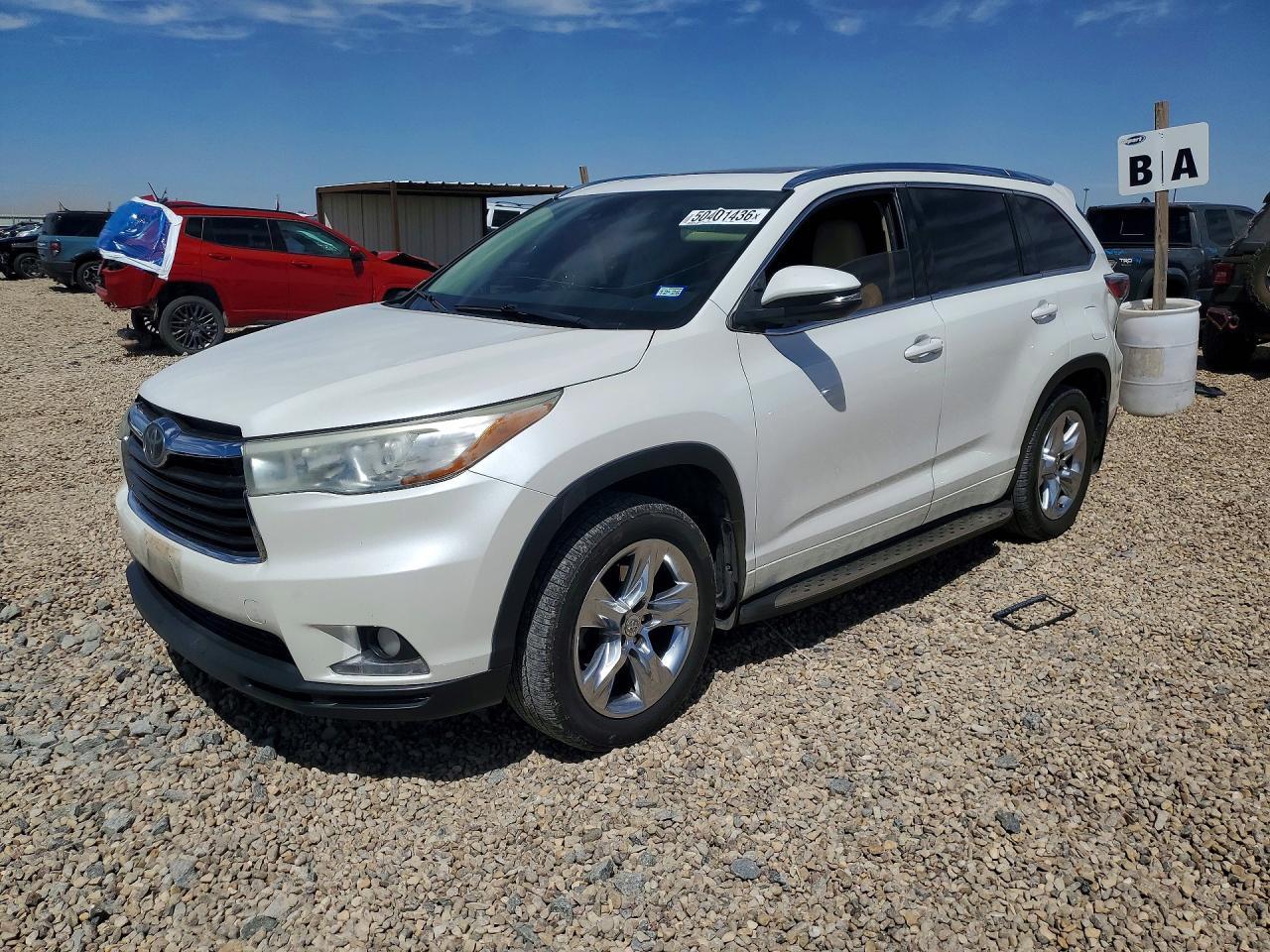 2015 Toyota Highlander Limited Platinum