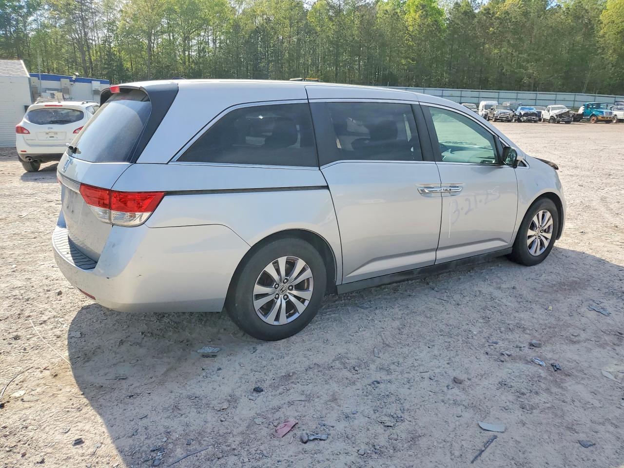 2014 Honda Odyssey Exl - Фото 3