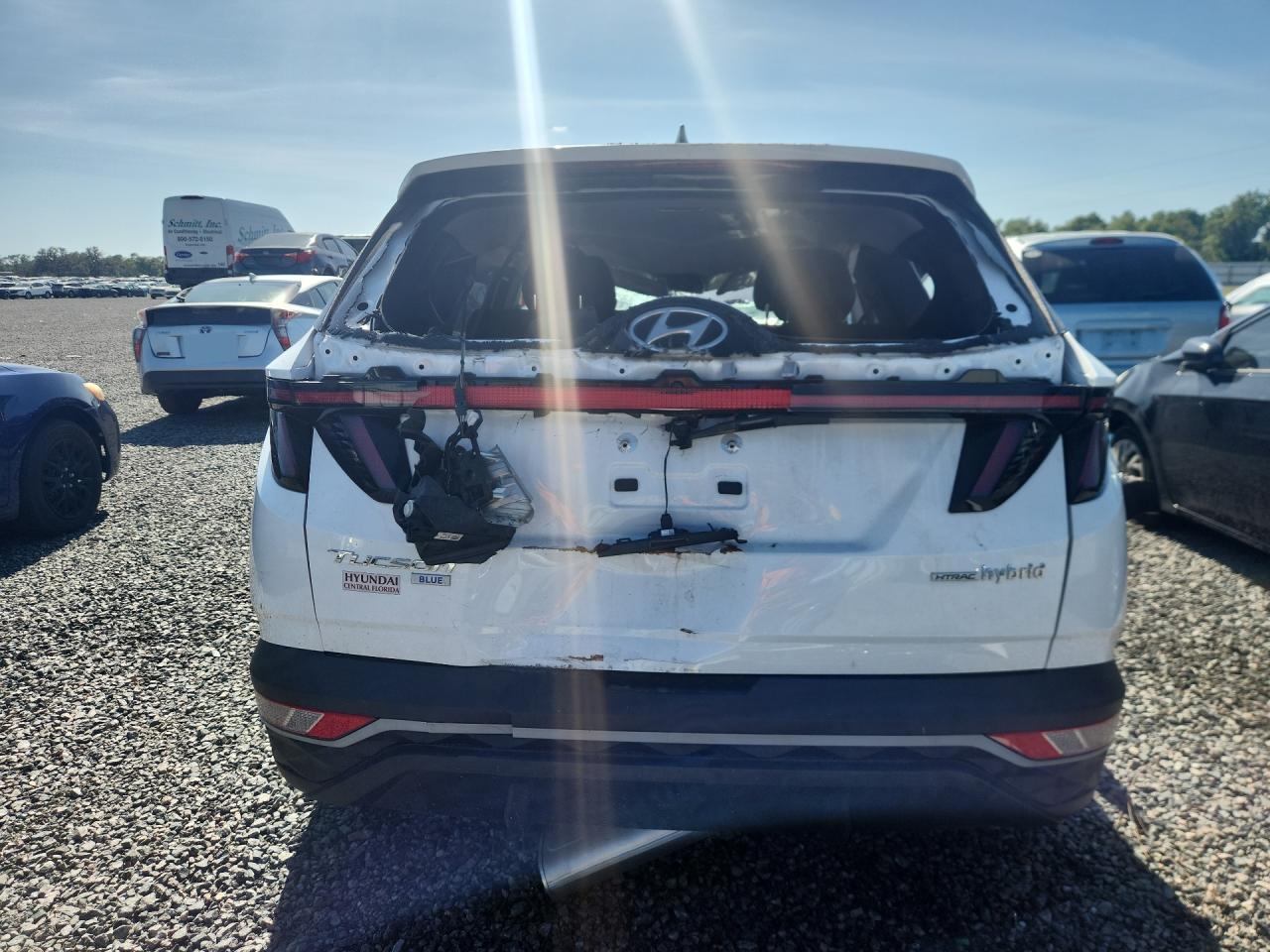 2022 Hyundai Tucson Blue - Image 6