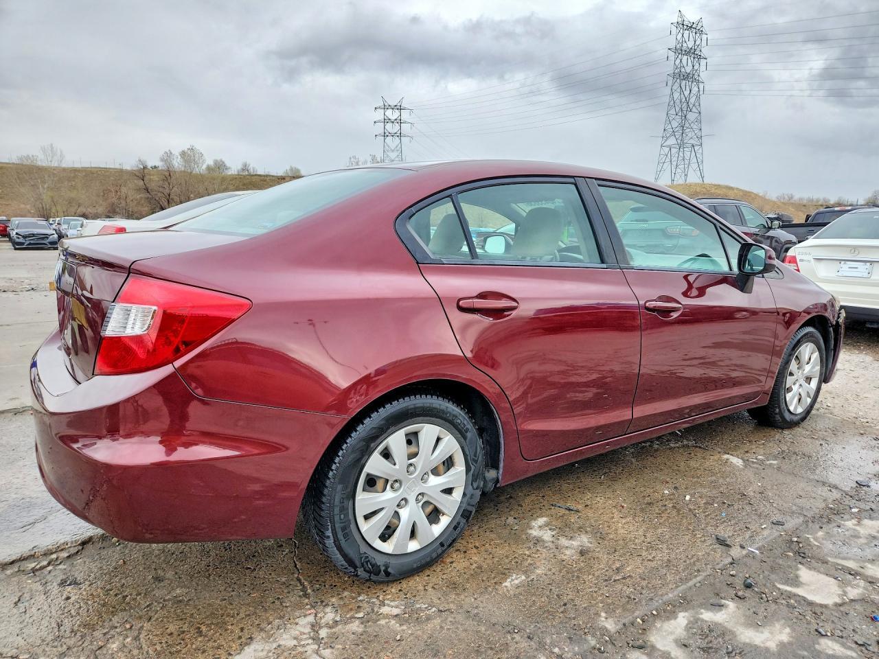 2012 Honda Civic Lx - Фото 3